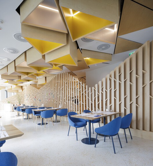 Wave 4 & 5 - ECR Health Care Complex / FAAB - Interior Photography, Dining room, Chair