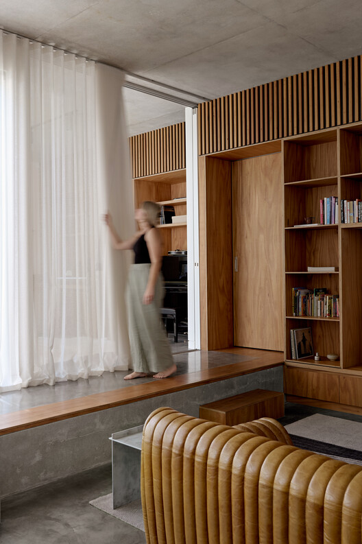 Henville Street House  / Philip Stejskal Architecture - Interior Photography, Closet, Wood, Chair