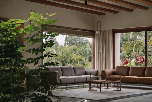 PBR House / Studio Saransh - Interior Photography, Living Room, Wood, Chair