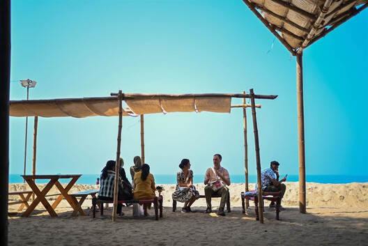 The German Pavilion at the Kerala Literature Festival 2026 / The Purple Ink Studio - Interior Photography, Coast