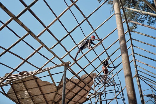 The German Pavilion at the Kerala Literature Festival 2026 / The Purple Ink Studio - Exterior Photography