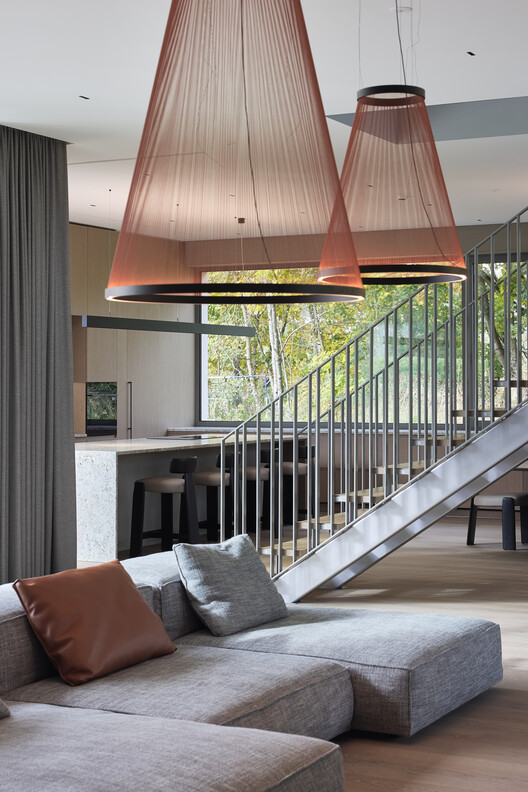 The Green Courtyard House - Interior Photography, Lighting