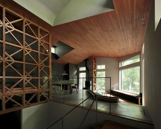 YMK House / Takeshi Hirobe Architects YMK House / Takeshi Hirobe Architects - Interior Photography, Kitchen, Wood, Lighting, Beam