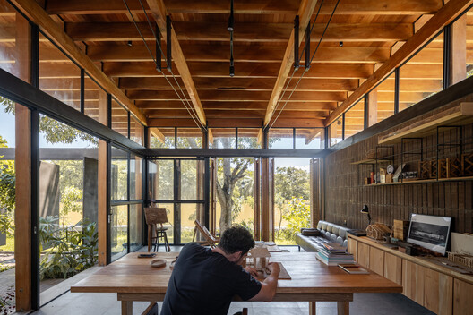 The House of Time / Natura Futura - Interior Photography, Kitchen, Wood, Beam