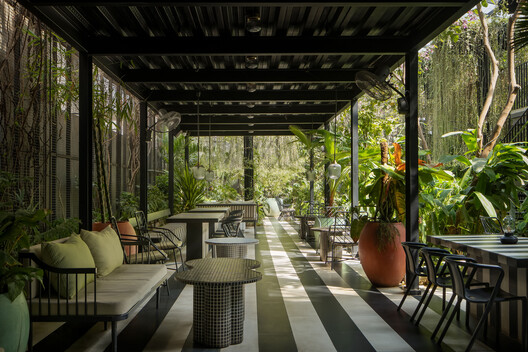 Sunrise Garden Restaurant / M9 Design Studio Sunrise Garden Restaurant / M9 Design Studio - Interior Photography, Chair, Garden, Patio, Courtyard