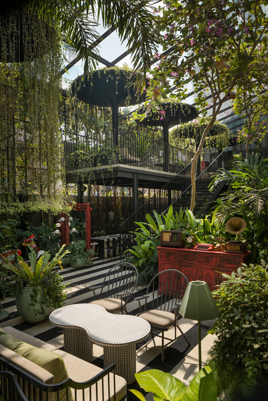 Sunrise Garden Restaurant / M9 Design Studio Sunrise Garden Restaurant / M9 Design Studio - Exterior Photography, Garden, Courtyard, Balcony, Patio