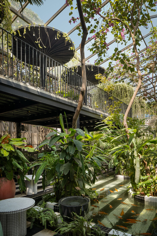 Sunrise Garden Restaurant / M9 Design Studio Sunrise Garden Restaurant / M9 Design Studio - Exterior Photography, Garden, Courtyard