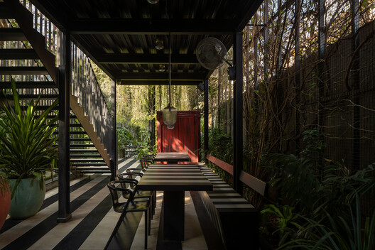 Sunrise Garden Restaurant / M9 Design Studio Sunrise Garden Restaurant / M9 Design Studio - Exterior Photography, Wood, Garden, Chair, Courtyard, Patio