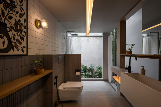 Serindang House 2 / PSA Studio Serindang House 2 / PSA Studio - Interior Photography, Bathroom, Sink, Lighting, Countertop