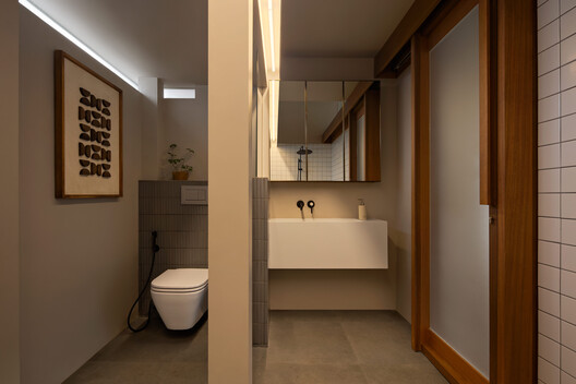 Serindang House 2 / PSA Studio Serindang House 2 / PSA Studio - Interior Photography, Bathroom, Wood, Sink, Toilet, Glass