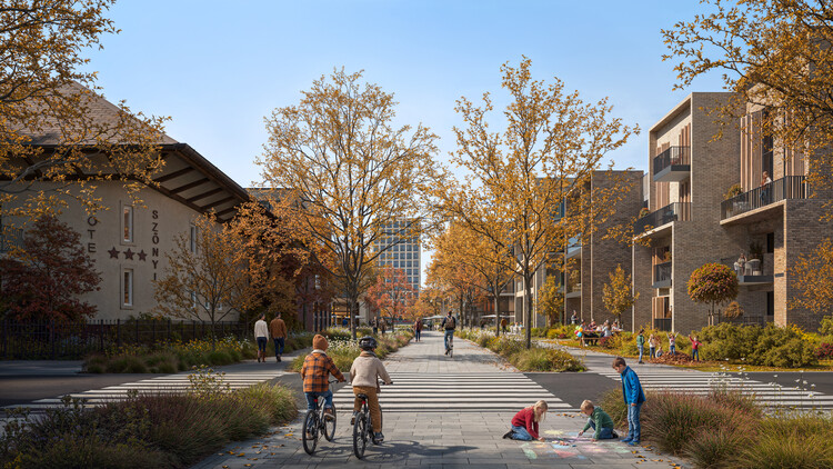 Coldefy Leads Winning Masterplan to Transform Budapest Brownfield into Rewilded Urban District - Image 4 of 7