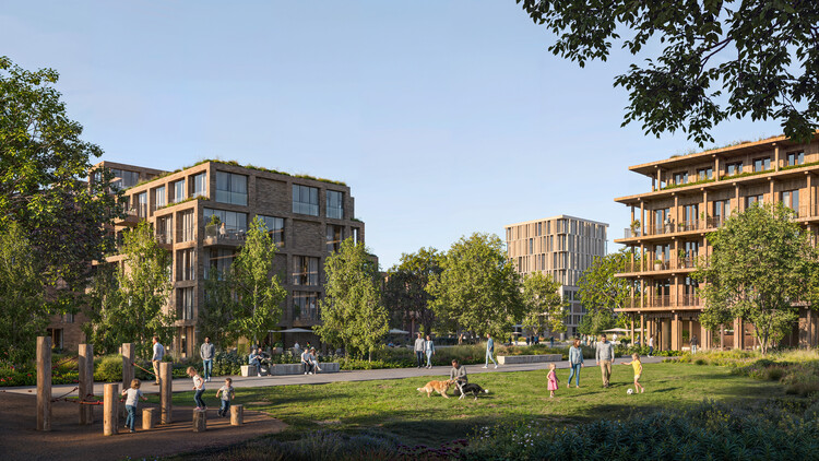Coldefy Leads Winning Masterplan to Transform Budapest Brownfield into Rewilded Urban District - More Images
