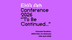 EKA Arh Conference 2026 Call for Submissions