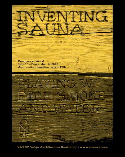 Open Call for Summer School: Inventing Sauna: Playing with Fire, Smoke and Water - Image 1 of 1