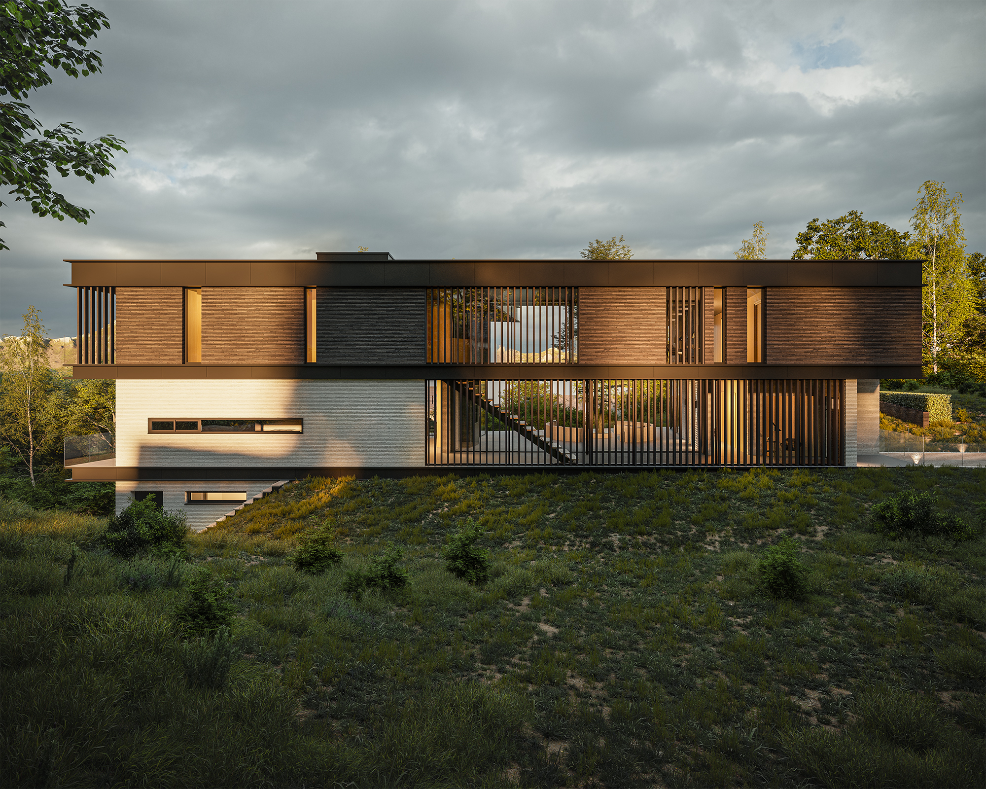 House Without Path Gallery of 7 Unbuilt Houses Shaped by Site, Climate, and Constraints - 24