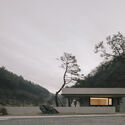 Sayuwon Park Visiting Center Gate / liveraniandrea - Cultural Architecture