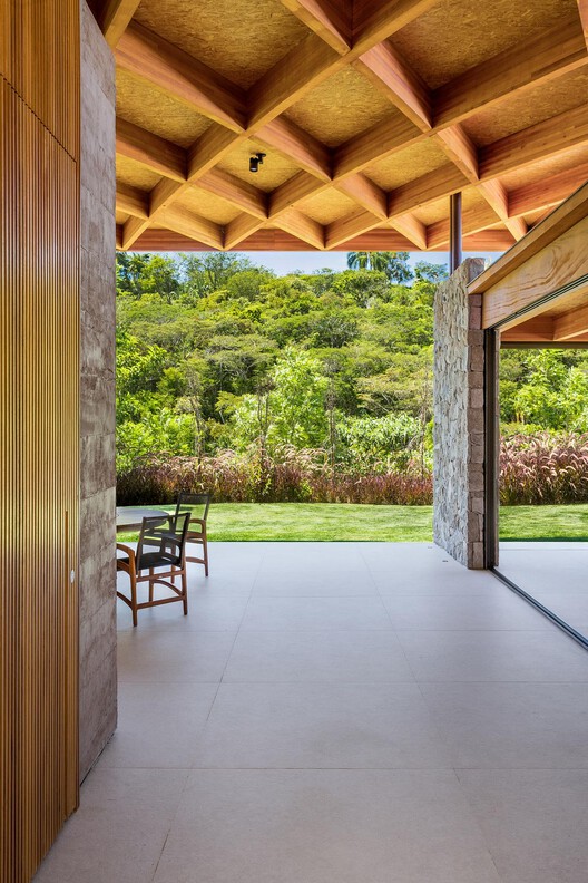 Casa JCA / Magarão + Lindenberg Arq - Fotografia de Interiores, Madeira, Jardim, Viga