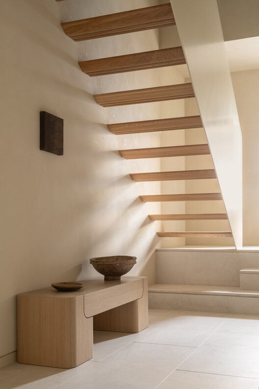 Villa in Recco / Gosplan + Giordano Hadamik Architects + caarpa + studio.skey - Interior Photography, Stairs, Wood, Handrail