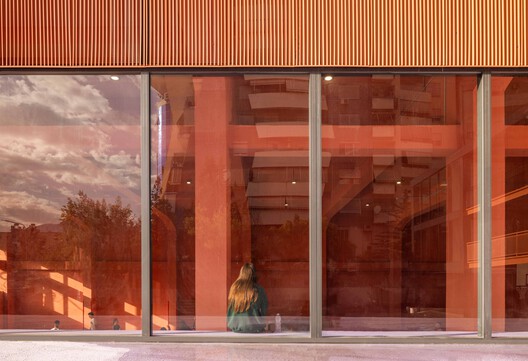 Partizani High School / Loft Architects - Interior Photography, Wood, Concrete