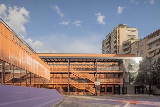 Partizani High School / Loft Architects - Image 2 of 13