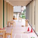 Collège des Parcs School Extension and two Sport Halls / Stoa architectes - Interior Photography, Extension, Chair