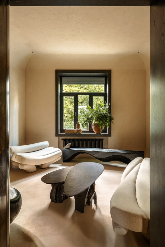 Artistic Office of a Notary / Dolgopiatova Interior Design - Interior Photography, Living Room, Wood, Lighting, Chair