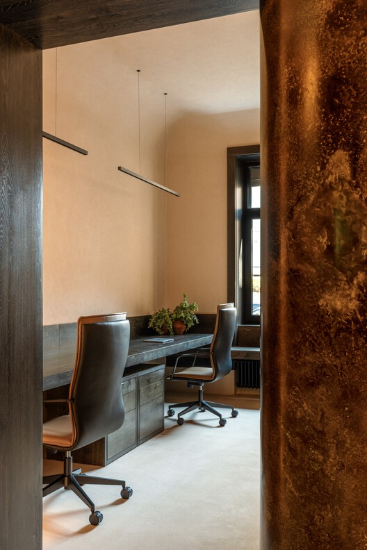 Artistic Office of a Notary / Dolgopiatova Interior Design - Interior Photography, Wood, Lighting, Chair