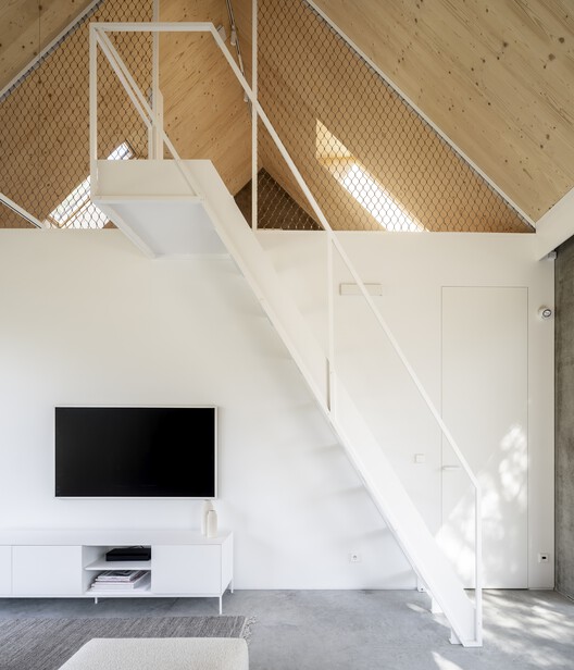 Kownatki Lake House  / Archmondo - Interior Photography, Wood, Stairs, Handrail