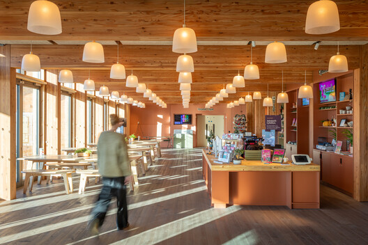 Theatr Clwyd / Haworth Tompkins - Interior Photography, Wood, Chair