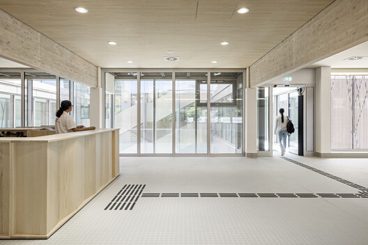Public Swimming Pool Großfeldsiedlung / Illiz Architektur - Interior Photography, Kitchen, Wood, Glass