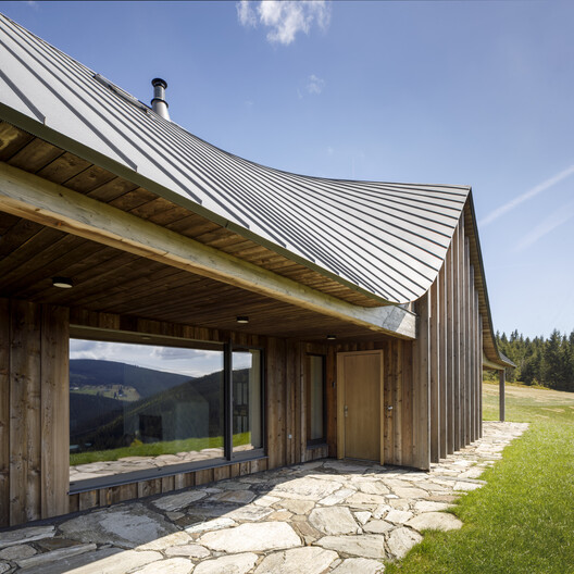 A House in a Mountain Meadow / Atelier SAD - Exterior Photography, Wood