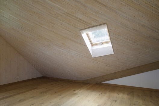 A House in a Mountain Meadow / Atelier SAD - Interior Photography, Wood, Beam