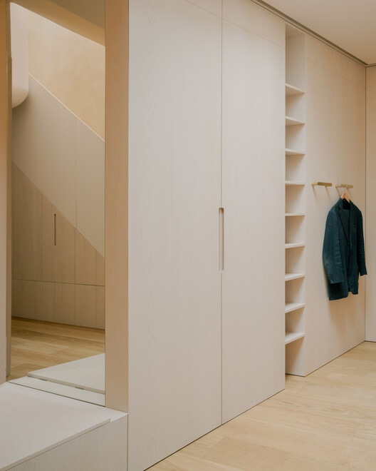 Mozart House / Studio DERA Mozart House / Studio DERA - Interior Photography, Closet, Wood, Shelving, Door