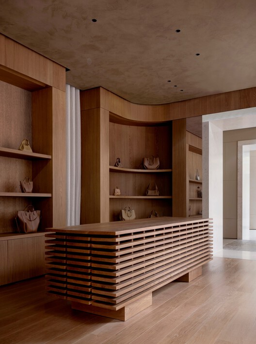 Polène Flagship Store / NORM Architects - Interior Photography, Wood