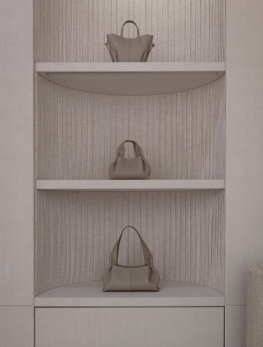 Polène Flagship Store / NORM Architects - Interior Photography, Shelving