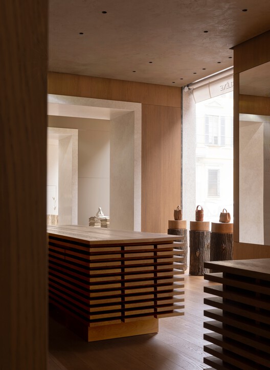 Polène Flagship Store / NORM Architects - Interior Photography, Wood