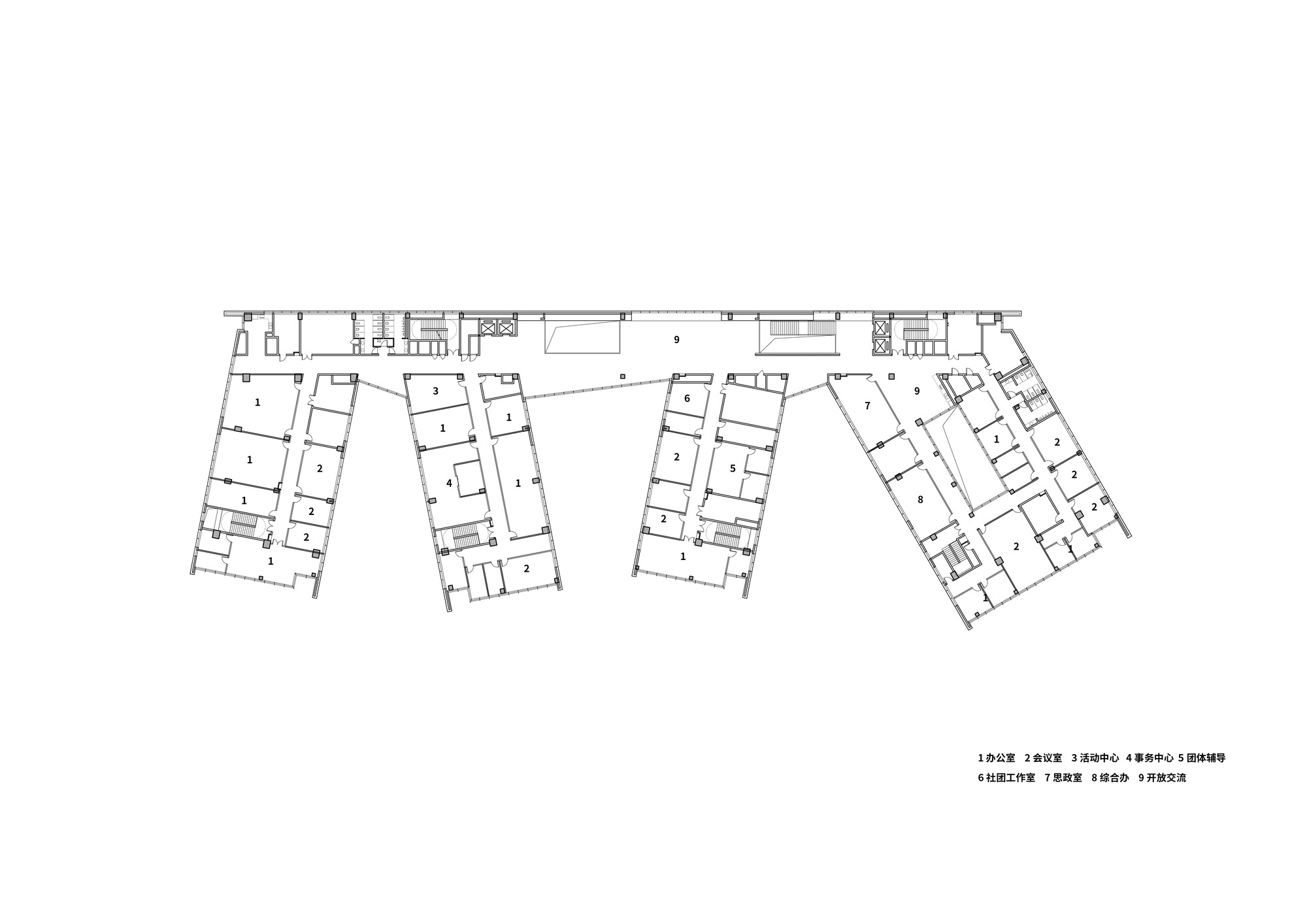 画廊 上海交通大学学生服务中心 / TJAD / 曾群建筑研究室 - 32