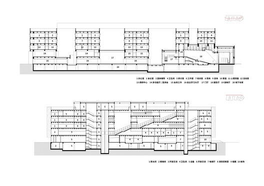 Shanghai Jiao Tong University Student Service Center / TJAD/Zeng Qun Architecture Design Studio Shanghai Jiao Tong University Student Service Center / TJAD/Zeng Qun Architecture Design Studio - Image 33 of 34