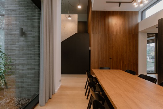 House Among The Trees  / Wrzeszcz Architekci + mode:lina - Interior Photography, Wood, Glass, Chair