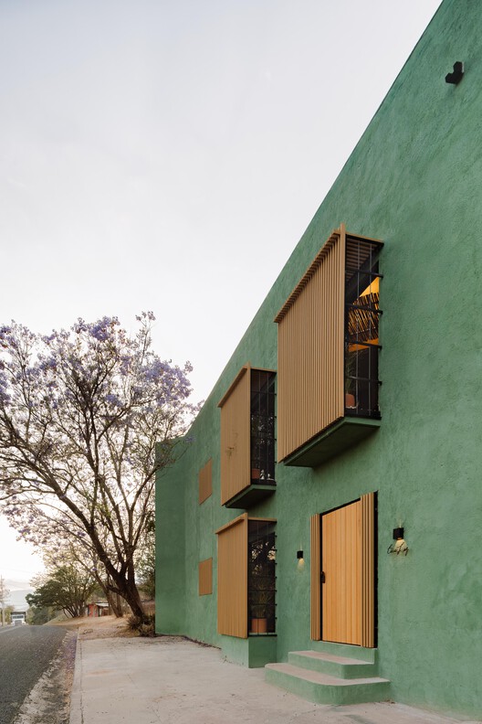 House of Light Oaxaca / T804 Arquitectura e Interiorismo Estratégico - Exterior Photography, Facade, Concrete, Balcony