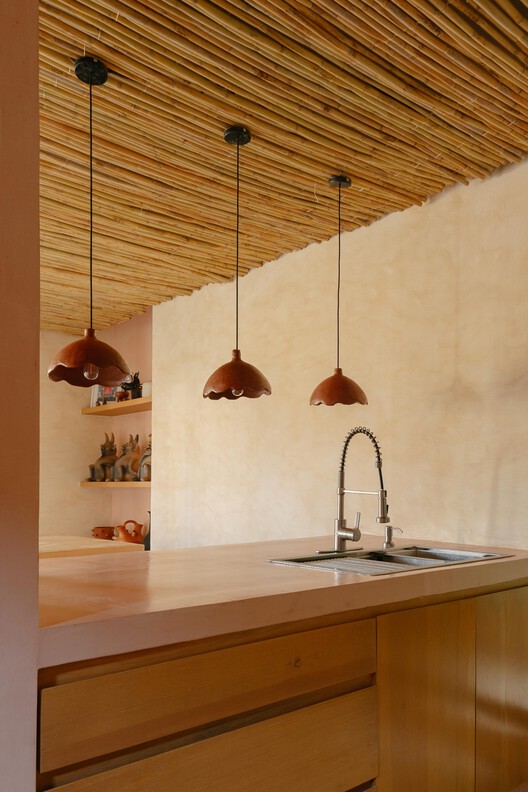 House of Light Oaxaca / T804 Arquitectura e Interiorismo Estratégico - Interior Photography, Kitchen, Wood, Lighting, Countertop