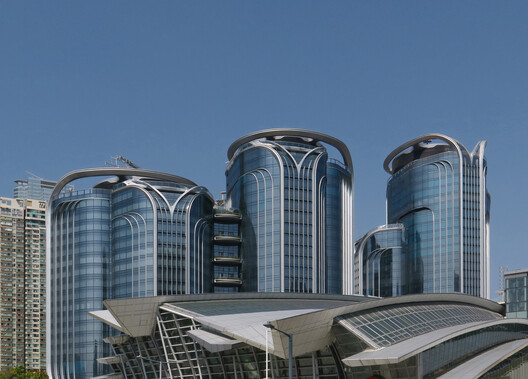 Zaha Hadid Architects’ Gateway Centre in West Kowloon Hong Kong Nears Completion, Captured by Paul Clemence - Image 2 of 27