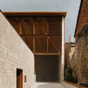 Fronton court and multi-purpose space Maeztu Basque Pelota Court / Verne Arquitectura - Exterior Photography, Sports Interiors