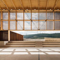 Fronton court and multi-purpose space Maeztu Basque Pelota Court / Verne Arquitectura - Sports Interiors