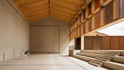 Fronton court and multi-purpose space Maeztu Basque Pelota Court / Verne Arquitectura