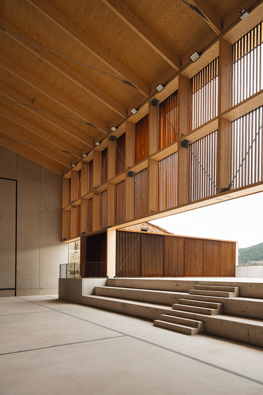 Fronton court and multi-purpose space Maeztu Basque Pelota Court / Verne Arquitectura - Image 5 of 33