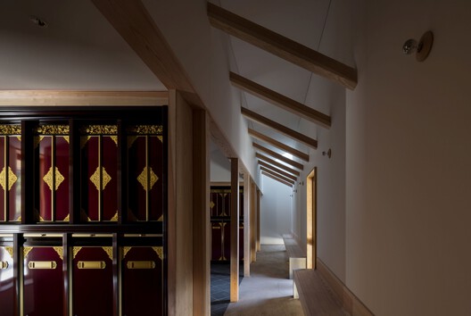 Joren-ji Ossuary / OOOarchitecture - Interior Photography, Wood, Lighting