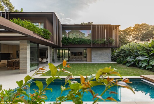 JCD Residence / Ximenes Leite Arquitetura - Exterior Photography, Courtyard