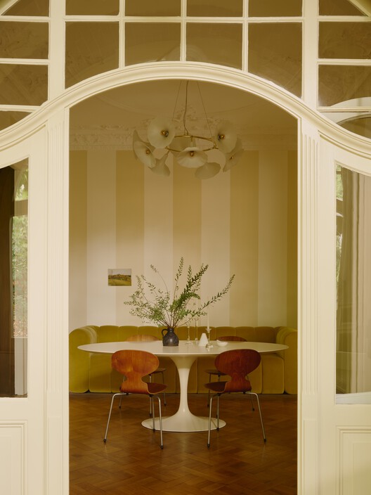 House SNB / Constanze Ladner - Interior Photography, Wood, Door, Glass, Chair