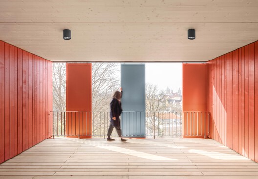 Eugen-Bolz Student Residence / Cukrowicz Nachbaur Architekten - Interior Photography, Wood